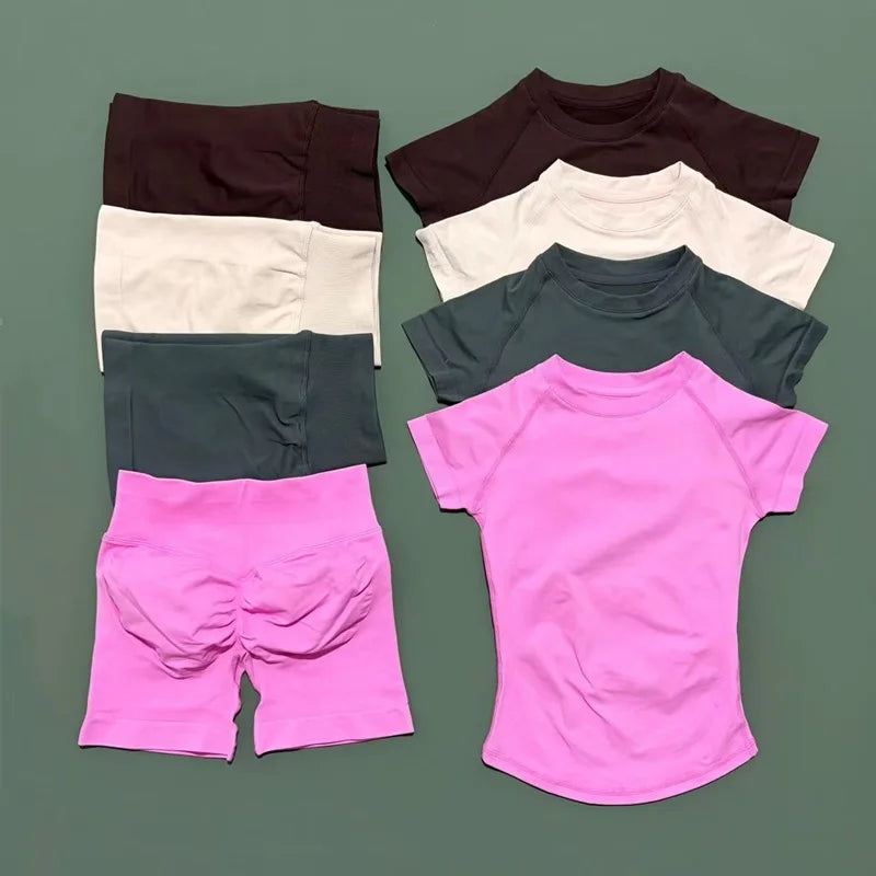 ACTIVE WEAR SHORTS & T-SHIRT SETS