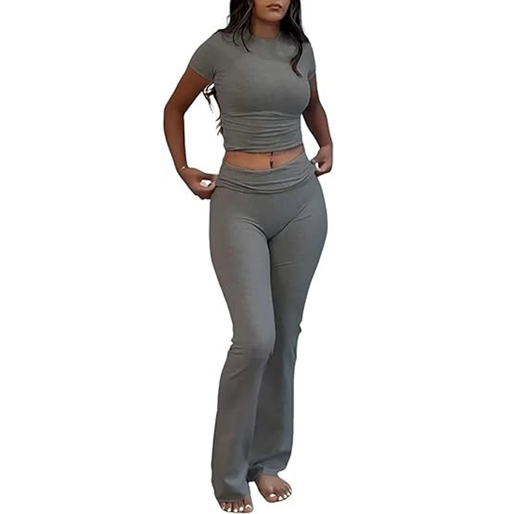 ACTIVE WEAR FLARED/SHORTS & TOP SETS