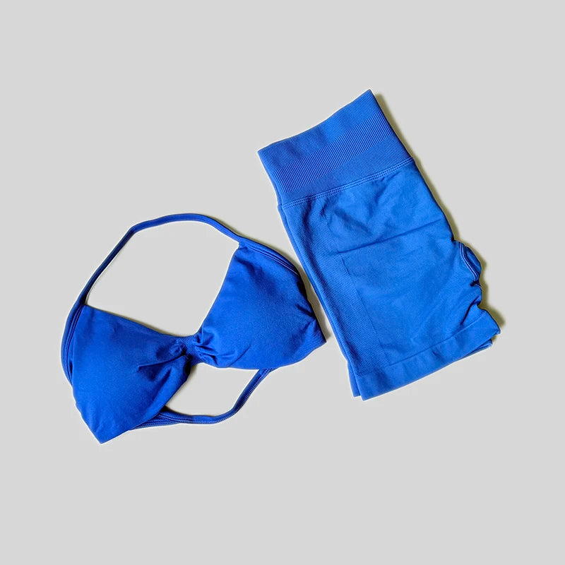 ACTIVE WEAR SPORTS BRA & SHORT SETS