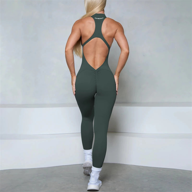 ALL IN ONE ACTIVE WEAR JUMPSUIT