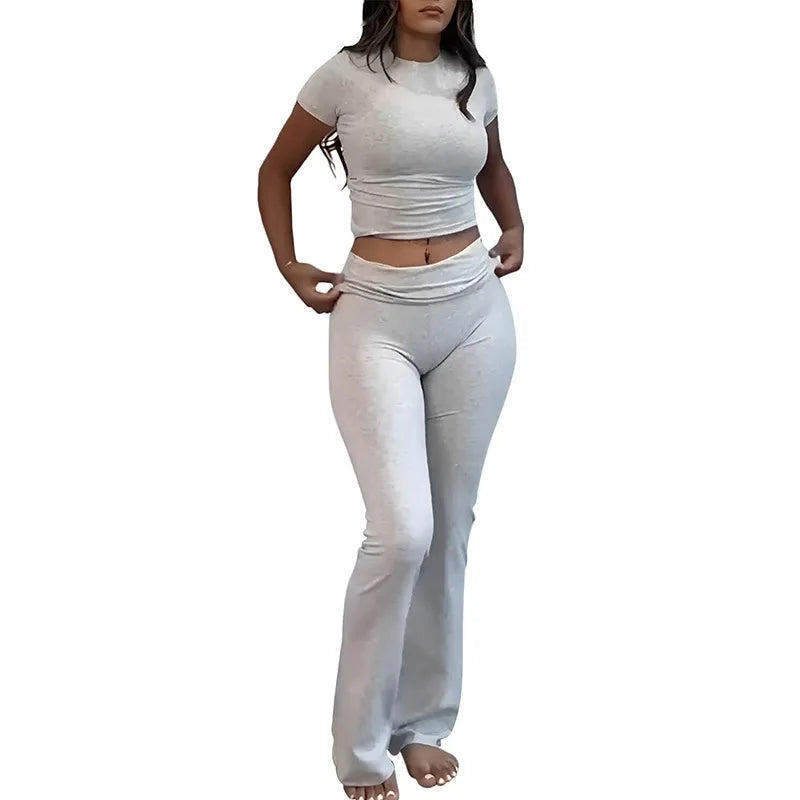 ACTIVE WEAR FLARED/SHORTS & TOP SETS