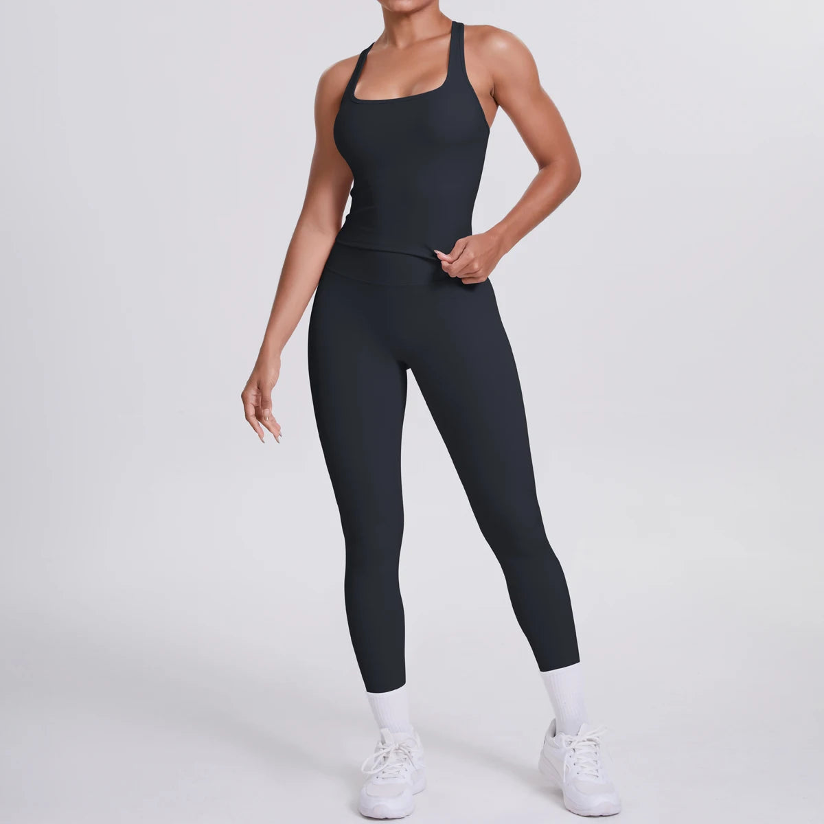 ACTIVE WEAR TOP & LEGGINGS SET