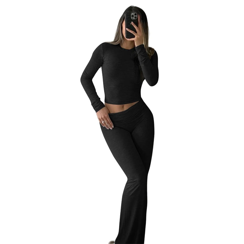 ACTIVE WEAR FLARED/SHORTS & TOP SETS