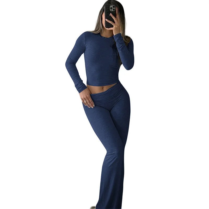 ACTIVE WEAR FLARED/SHORTS & TOP SETS
