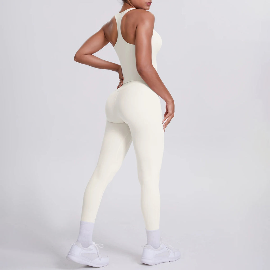 ACTIVE WEAR TOP & LEGGINGS SET