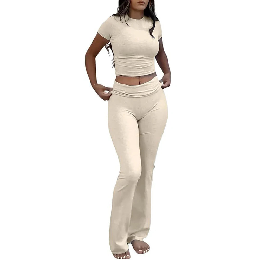 ACTIVE WEAR FLARED/SHORTS & TOP SETS