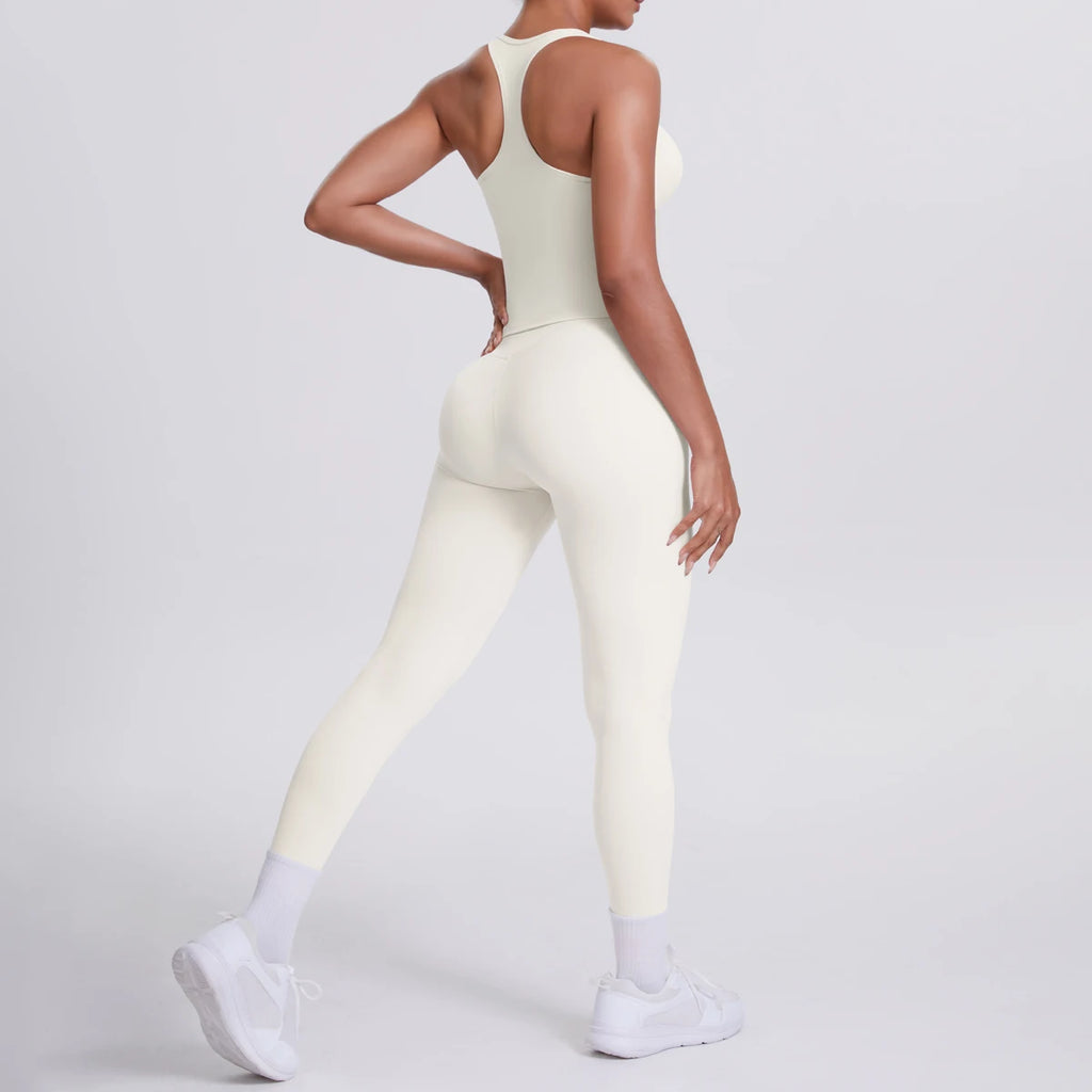 ACTIVE WEAR TOP & LEGGINGS SET