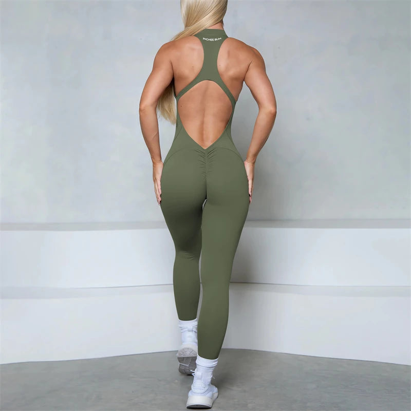 ALL IN ONE ACTIVE WEAR JUMPSUIT