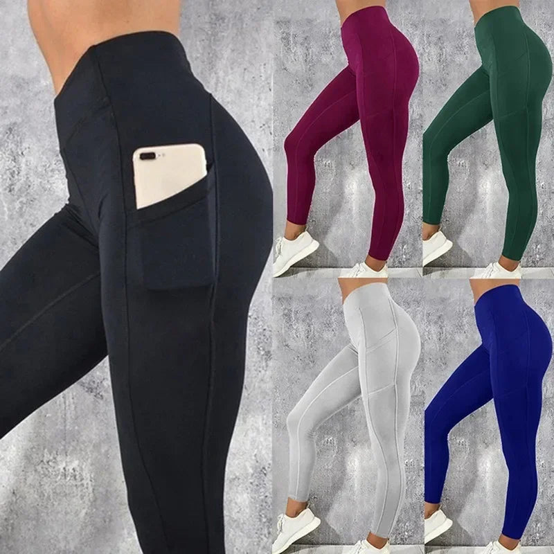 ACTIVE WEAR LEGGINGS WITH POCKETS