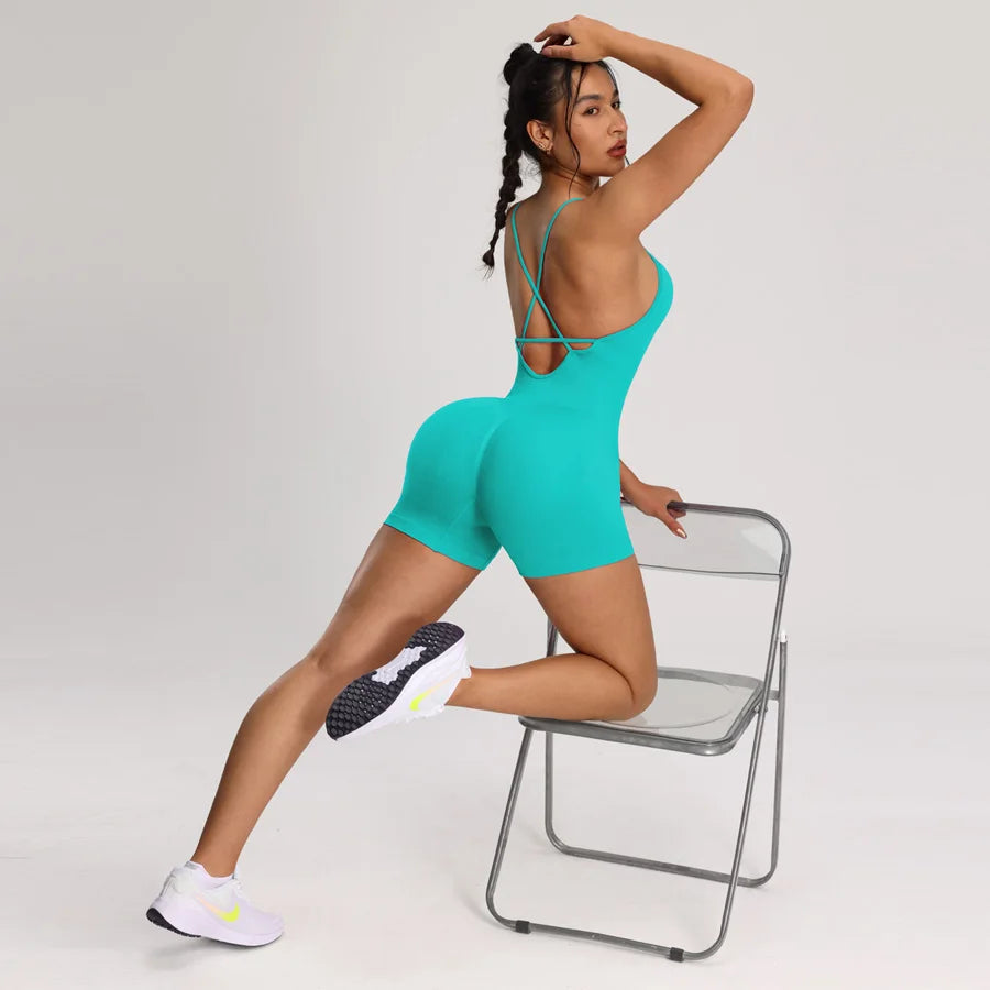 ALL IN ONE ACTIVE WEAR UNITARD